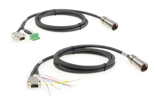 Schleppkettkabel mit C-SSC-Stecker